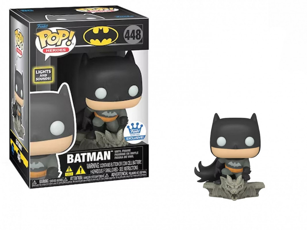 FUNKO POP DC HEROES BATMAN 448 * SPECIAL EDITION* - LIGHTS AND SOUNDS -  Ñanandy Store